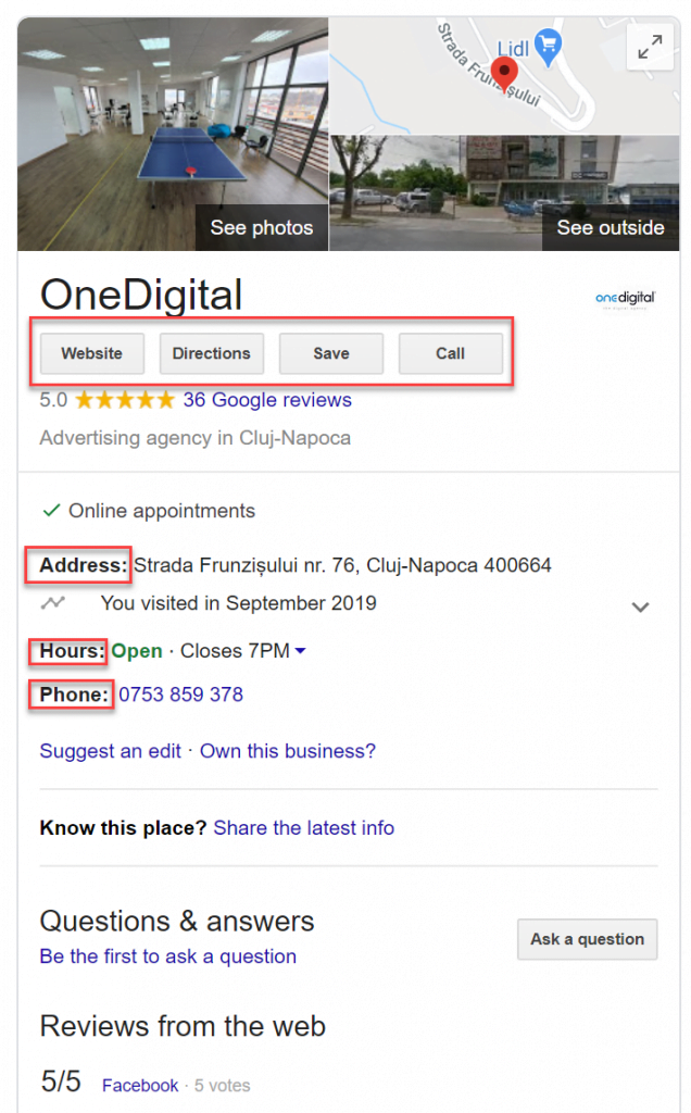 Profil Google My Business BlogDigital