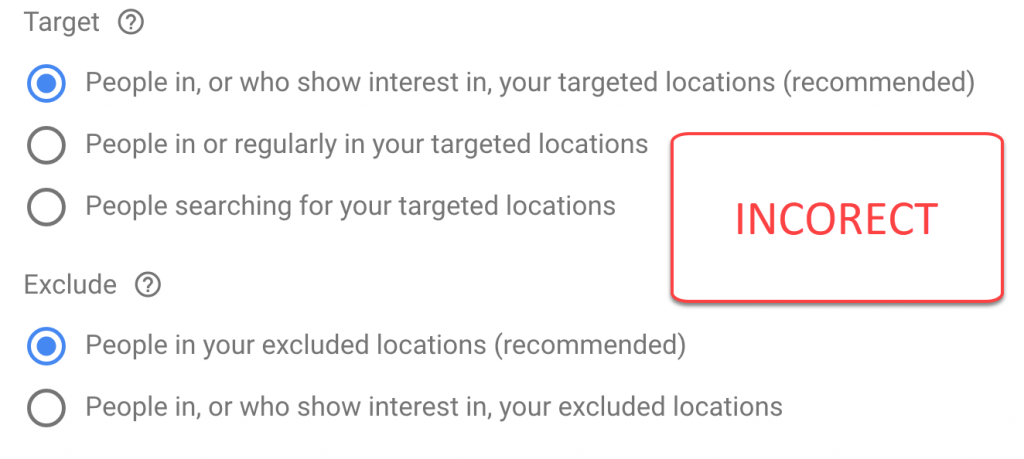 Locatii Google Ads BlogDigital