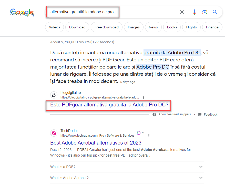 PDF Gear alternativa la Adobe DC Pro
