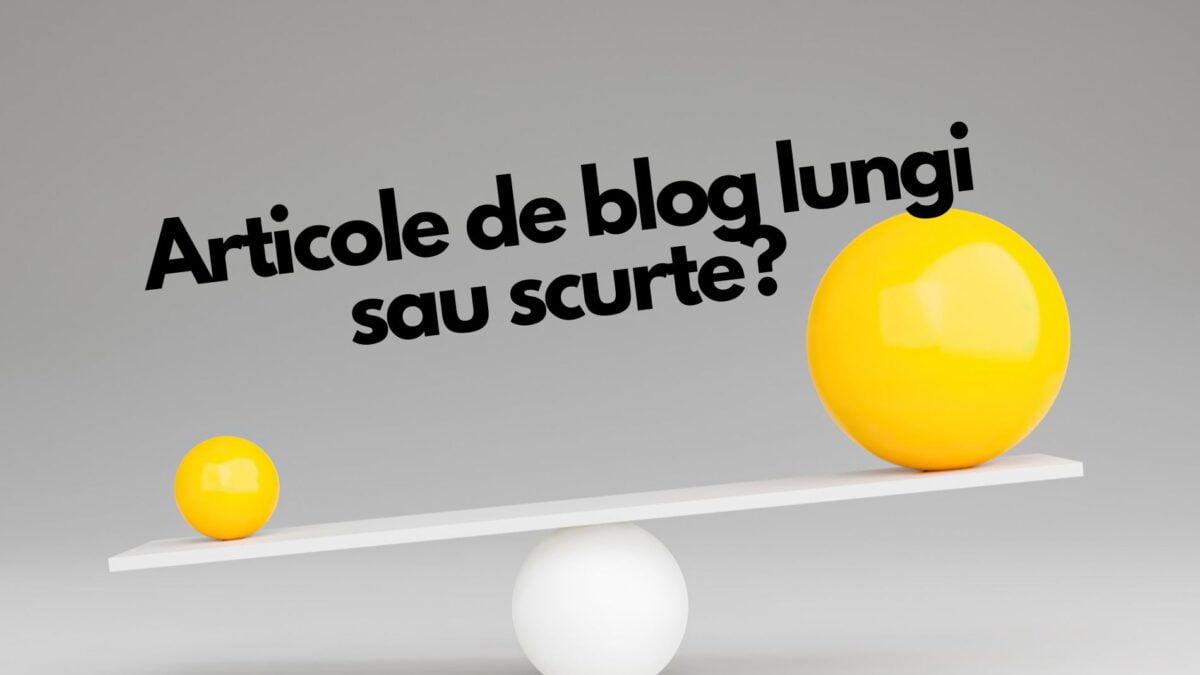 Articole de blog lungi sau scurte?