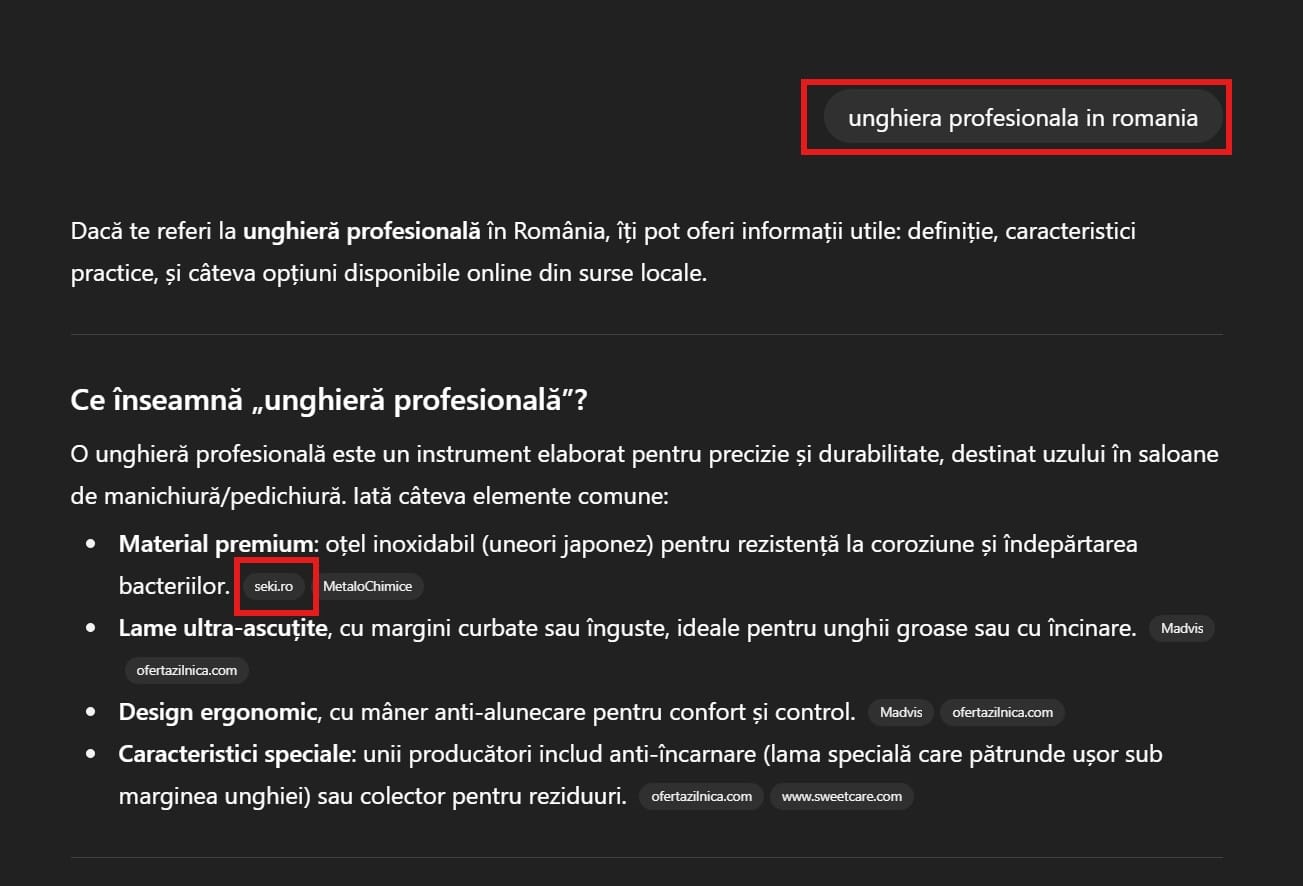 Cum îți indexezi site-ul în ChatGPT? 1 Seki Chat GPT 1