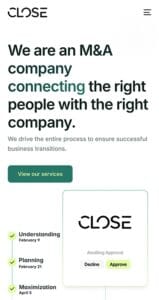 Portofoliu Site-uri Web 2 Close LTD